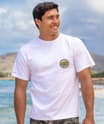 Kauai Island Brewing Co Tribal Circle - White Short Sleeve Crewneck T-Shirt