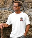 Grateful Dead Golden Gate Bear - White Short Sleeve Crewneck T-Shirt