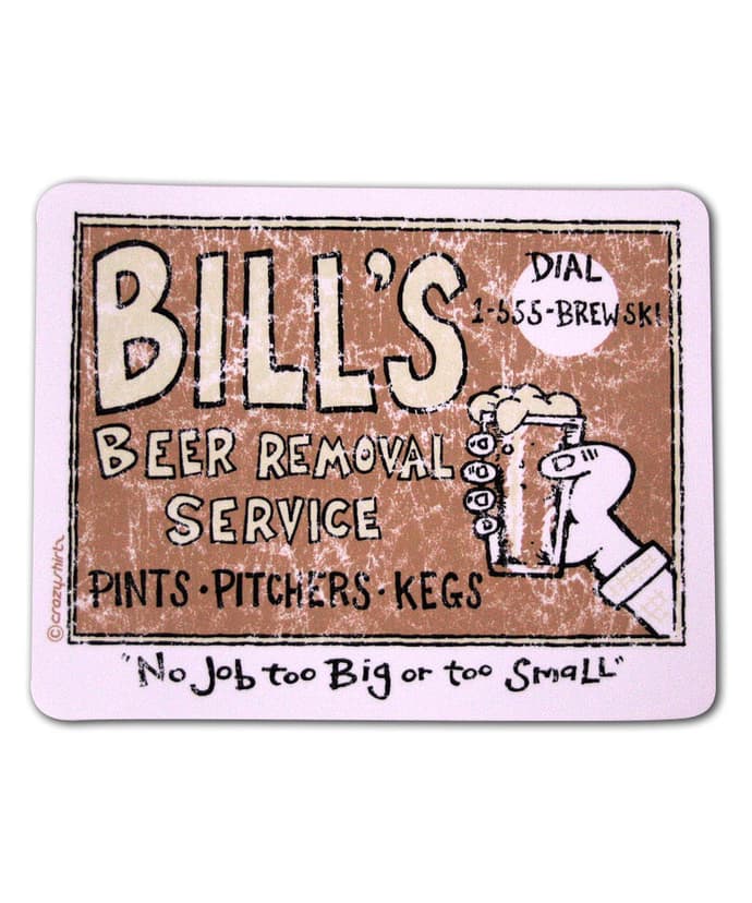 Beer Removal - Sticker