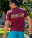 Tribal Ulua Band - Fig Dyed Short Sleeve Crewneck T-Shirt