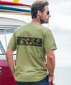 Cannabis Band - Hemp Dyed Short Sleeve Crewneck T-Shirt