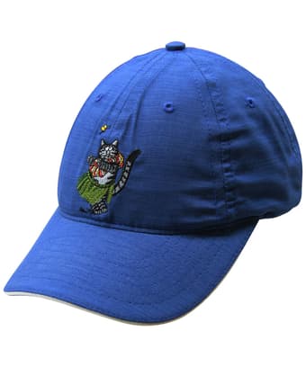 B. Kliban Hula Cat - Royal Polyester Hat