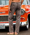 Root Beer Dyed Twill Pants