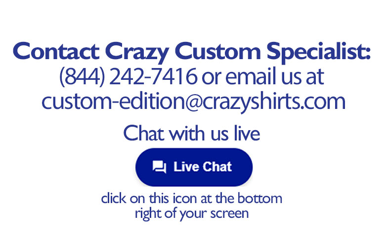 Contact Us at Crazy Shirts